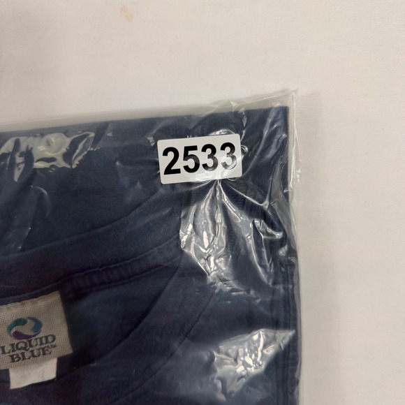 Liquid Blue Pink Floyd Dark Side of the Moon Graphic T-Shirt Blue Mens 3XL - Picture 9 of 9